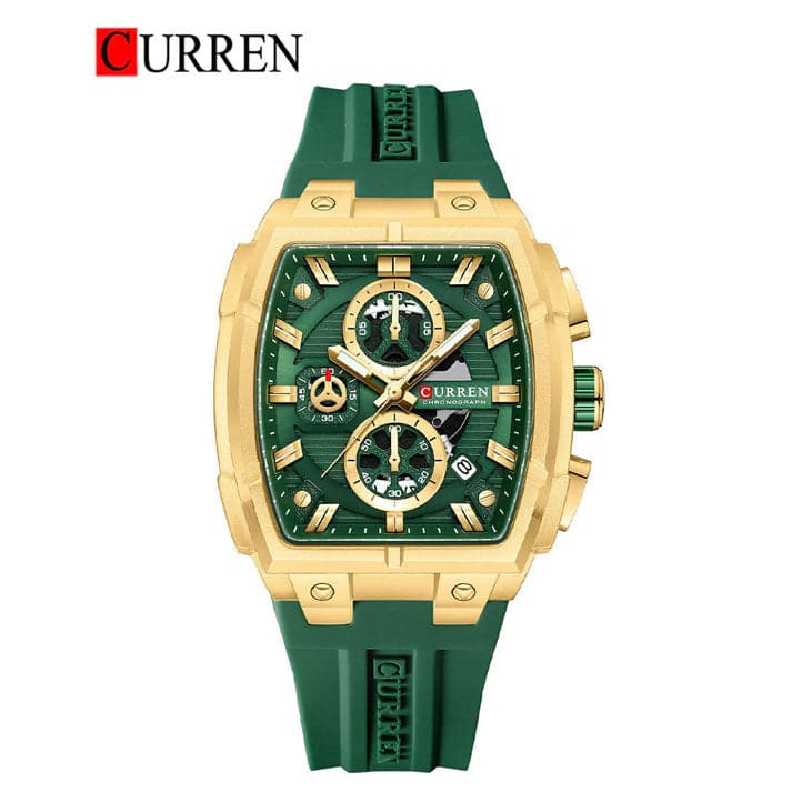 CURREN 8488 Sports Rubber Watch