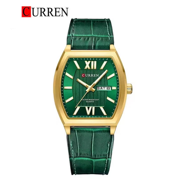 CURREN 8478 Leather Strap Watch