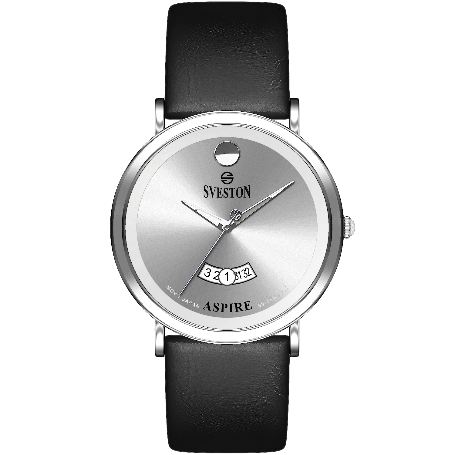 Sveston Aspire Leather Strap Watch
