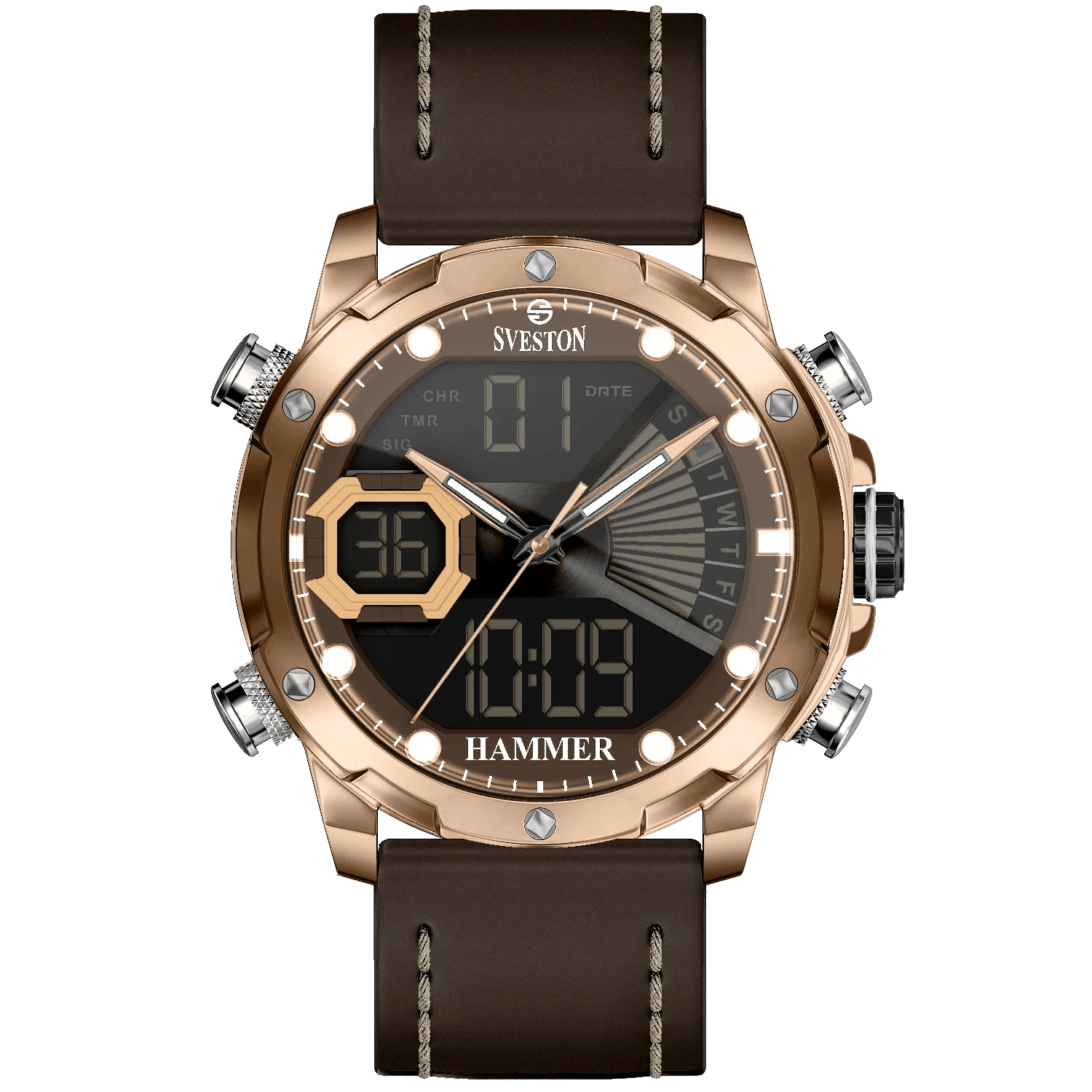 Slazenger Automatic Chain Watch 2